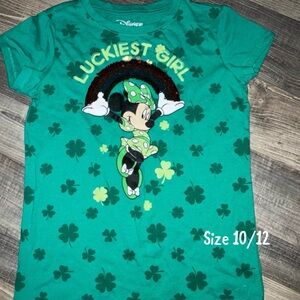 Girls St Patrick’s Day Tee worn 1x